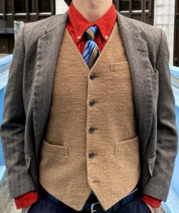 古着, コーディネート, タイドアップ, 着こなし, リユース, ジャケパン, furugist