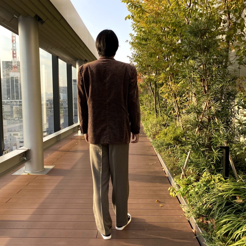 古着, コーディネート, 着こなし, リユース, furugist, フルギスト, FGT, フェアアイルニット, コーデュロイジャケット