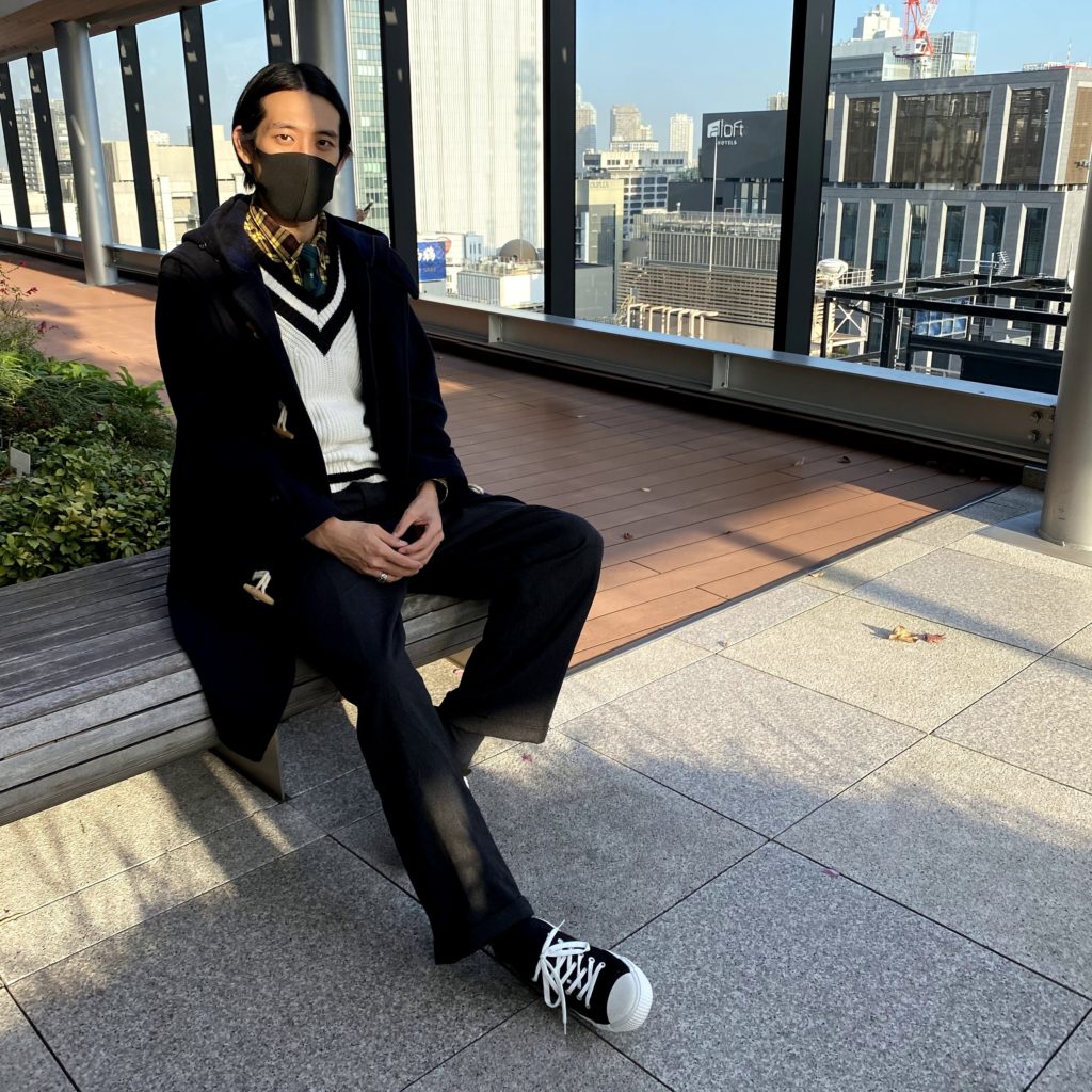 古着, コーディネート, 着こなし, リユース, furugist, フルギスト, FGT, タイドアップ, ダッフルコート