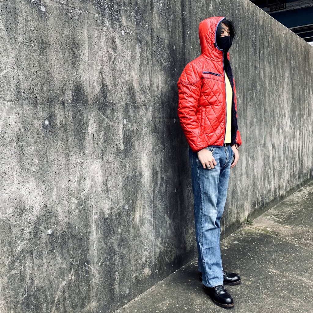 古着, コーディネート, 着こなし, リユース, furugist, フルギスト, FGT, ライトダウンコーデ, スウェットコーデ, ジーンズコーデ