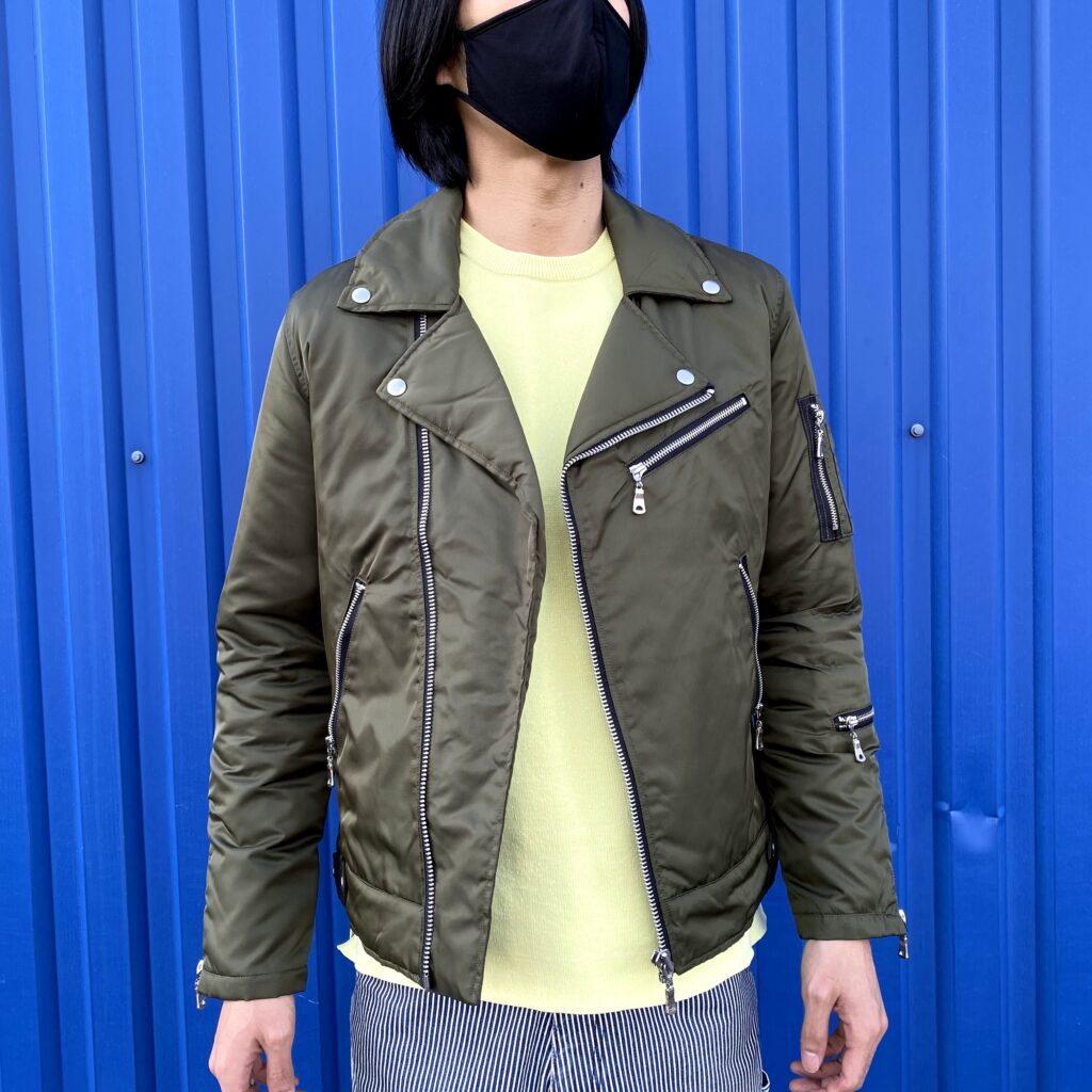 古着, コーディネート, 着こなし, リユース, furugist, フルギスト, FGT, ヒッコリー, ライダースコーデ