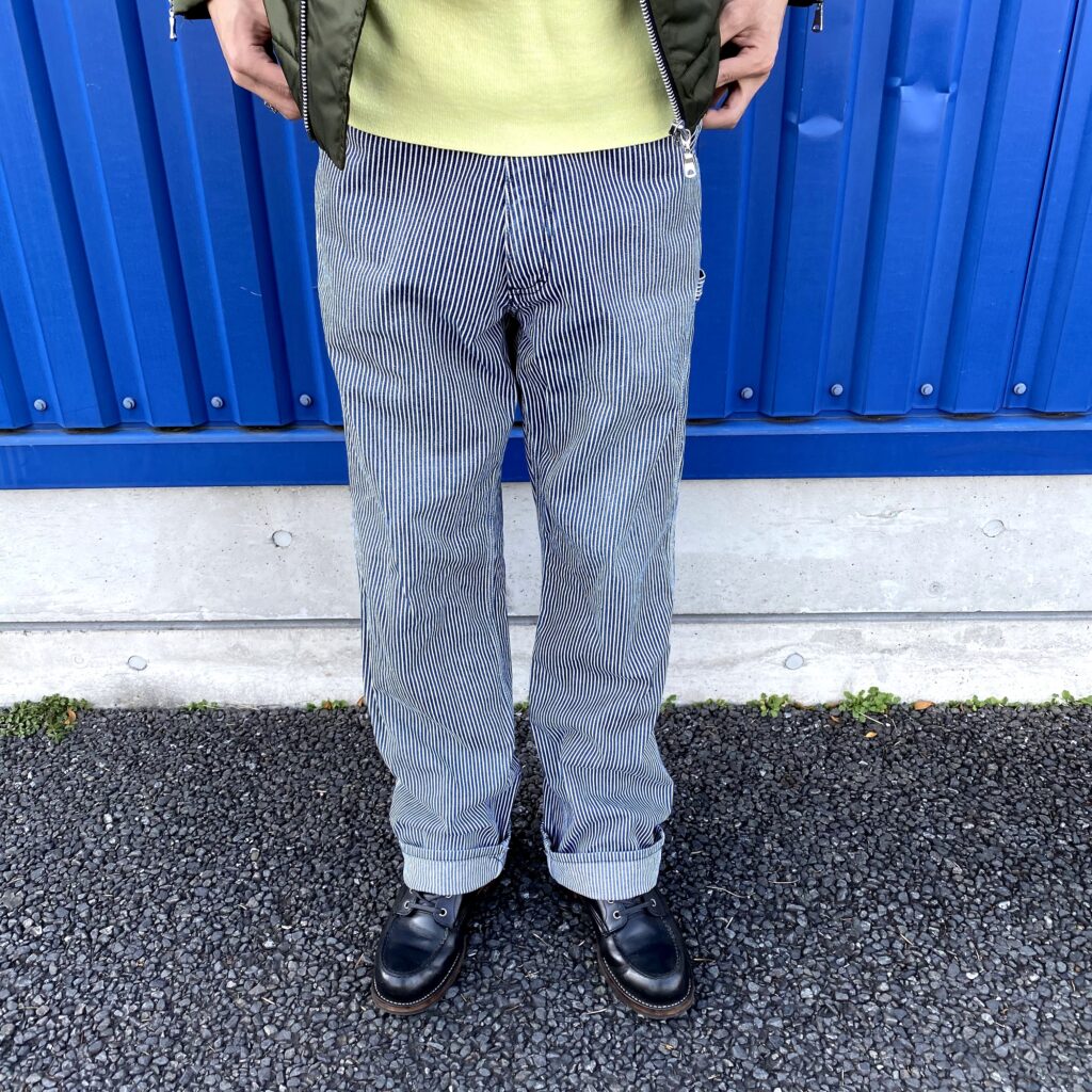 古着, コーディネート, 着こなし, リユース, furugist, フルギスト, FGT, ヒッコリー, ライダースコーデ