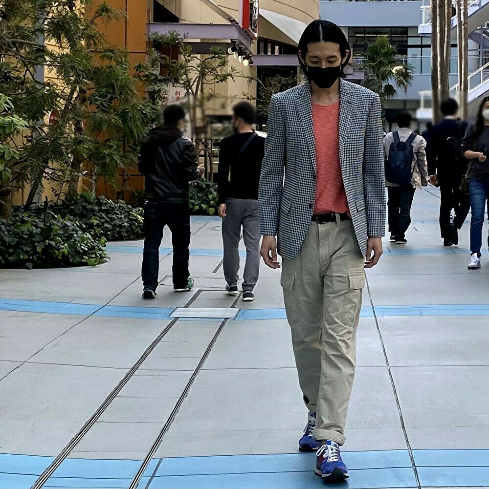 古着, コーディネート, 着こなし, リユース, furugist, フルギスト, FGT, カーゴパンツコーデ, ギンガムチェック, ジャケットコーデ