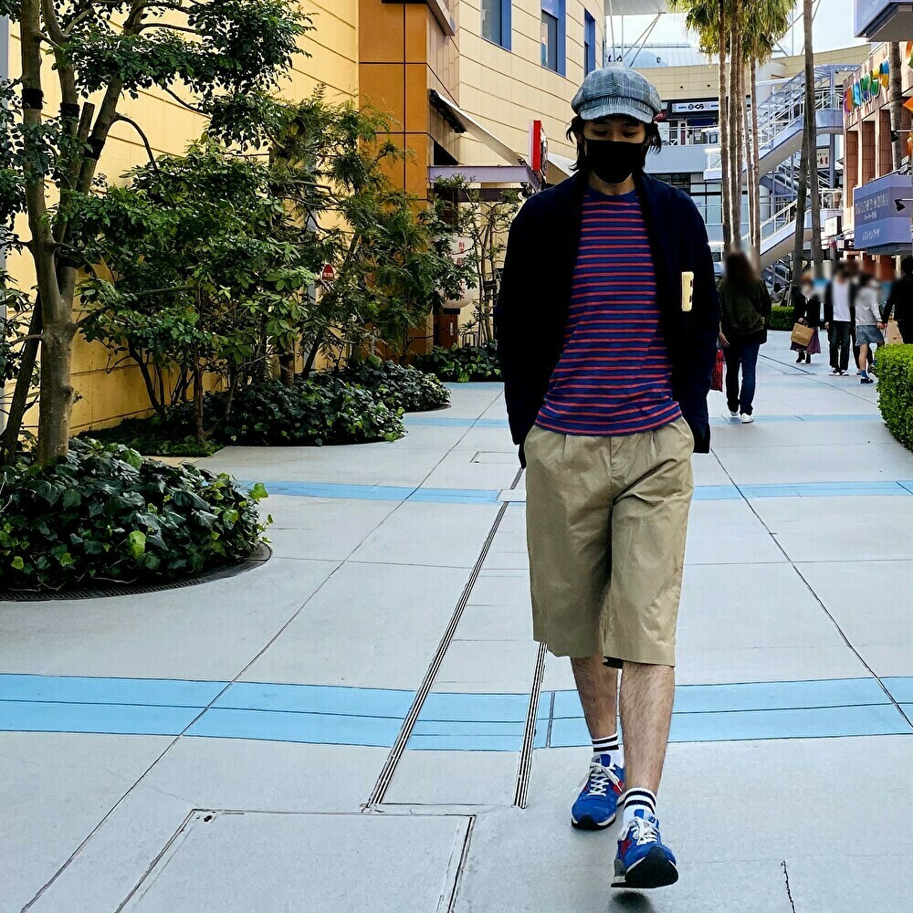 古着, コーディネート, 着こなし, リユース, furugist, フルギスト, FGT, ハーフパンツコーデ, レタードカーディガンコーデ