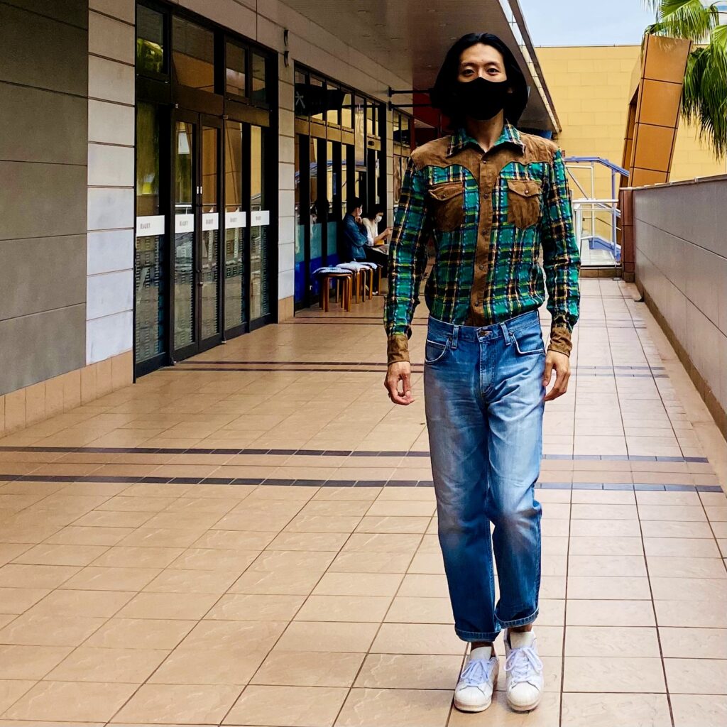 古着, コーディネート, 着こなし, リユース, furugist, フルギスト, FGT, ウエスタンシャツコーデ, デニムコーデ