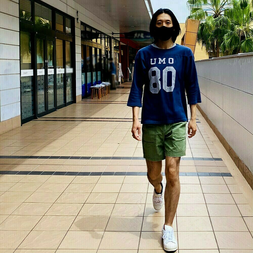 古着, コーディネート, 着こなし, リユース, furugist, フルギスト, FGT, ショートパンツコーデ, ショーツ